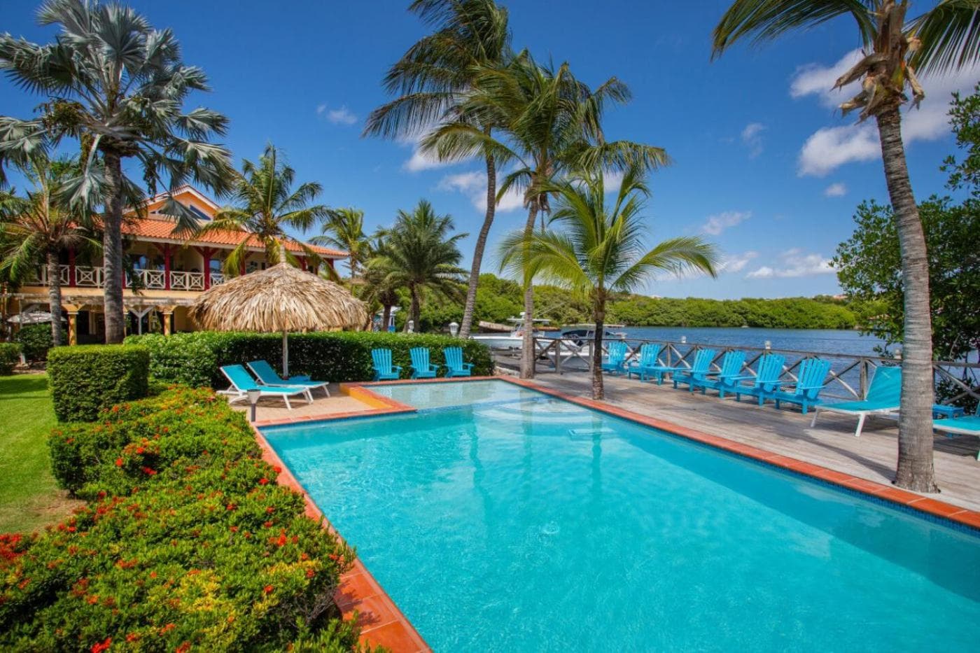 Jasmins Penthouse Jan Thiel - Waterfront Penthouse with Pool & Dock near Beach