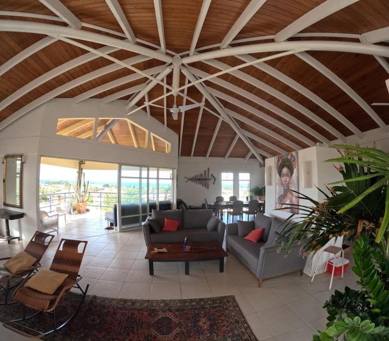 Villa mit Meerblick- curacao-dream